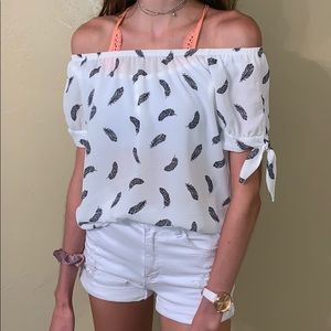 Off the shoulder top